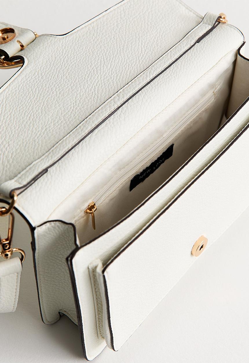 New Look - Alice Buckle Shoulder - White