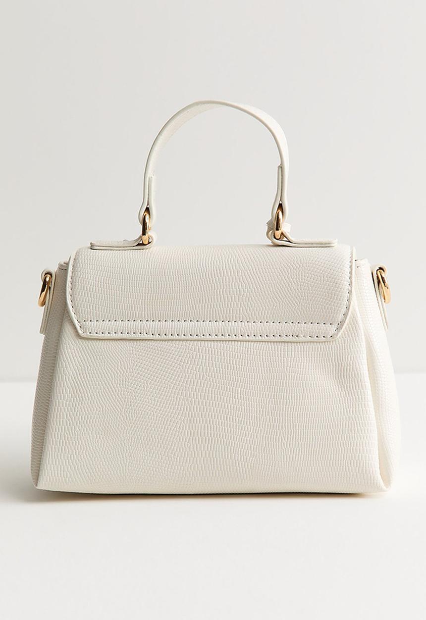New Look - Mini Tori Lizard Xbody - White