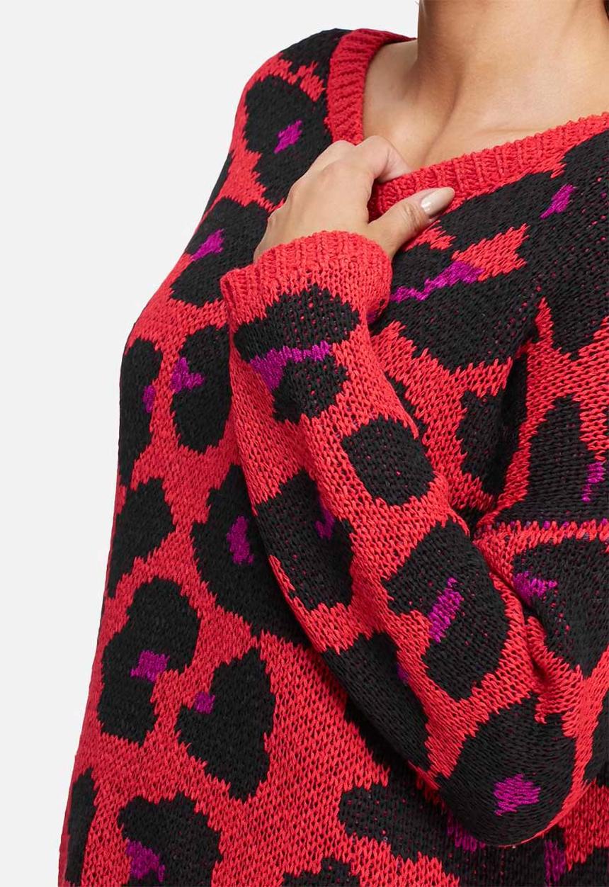 Glamorous - Leopard knit