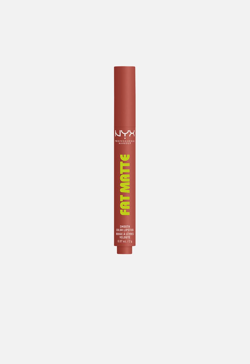 NYX Professional Makeup - Fat Matte Smooth Colour Lipstick - 04 Rose Robe