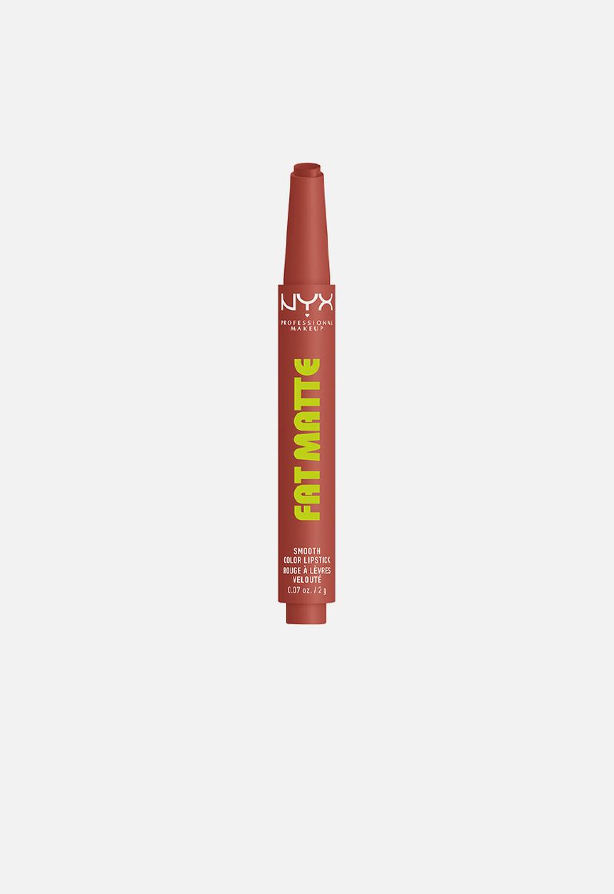 NYX Professional Makeup - Fat Matte Smooth Colour Lipstick - 04 Rose Robe