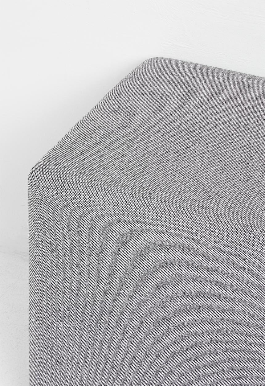 Sixth Floor - Mia Ottoman - Grey