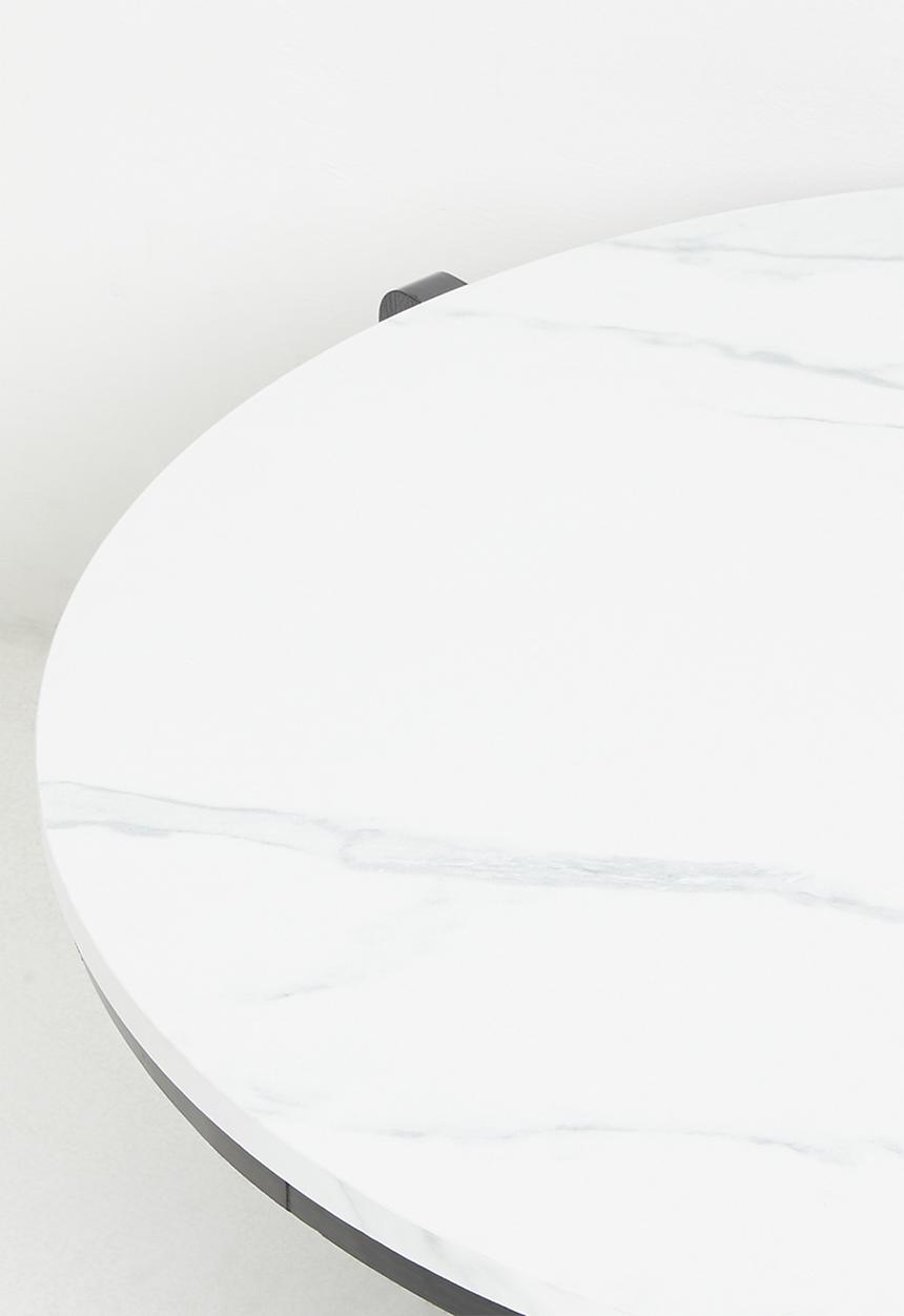 Sixth Floor - Freya Coffee Table - white & Black