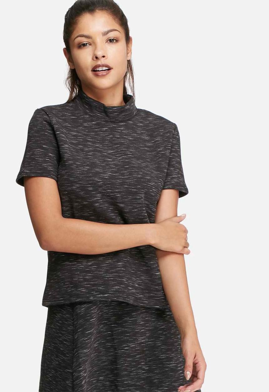 Glamorous - Scuba high neck top