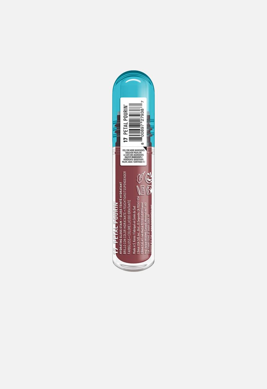 NYX Professional Makeup - Lip I.V Hydrating Lip Gloss Stain - Petal Pourin' 17