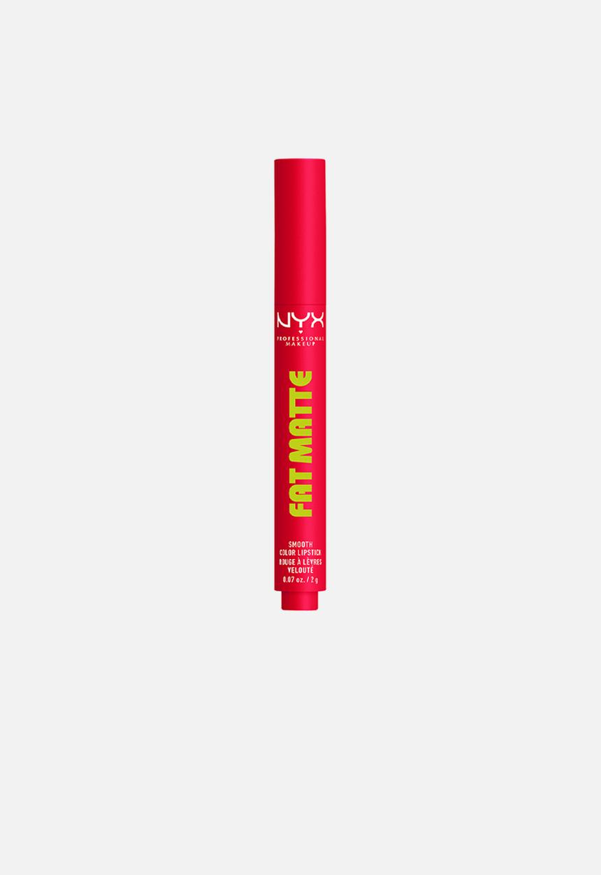 NYX Professional Makeup - Fat Matte Smooth Colour Lipstick - 15 Fuzzy Flame