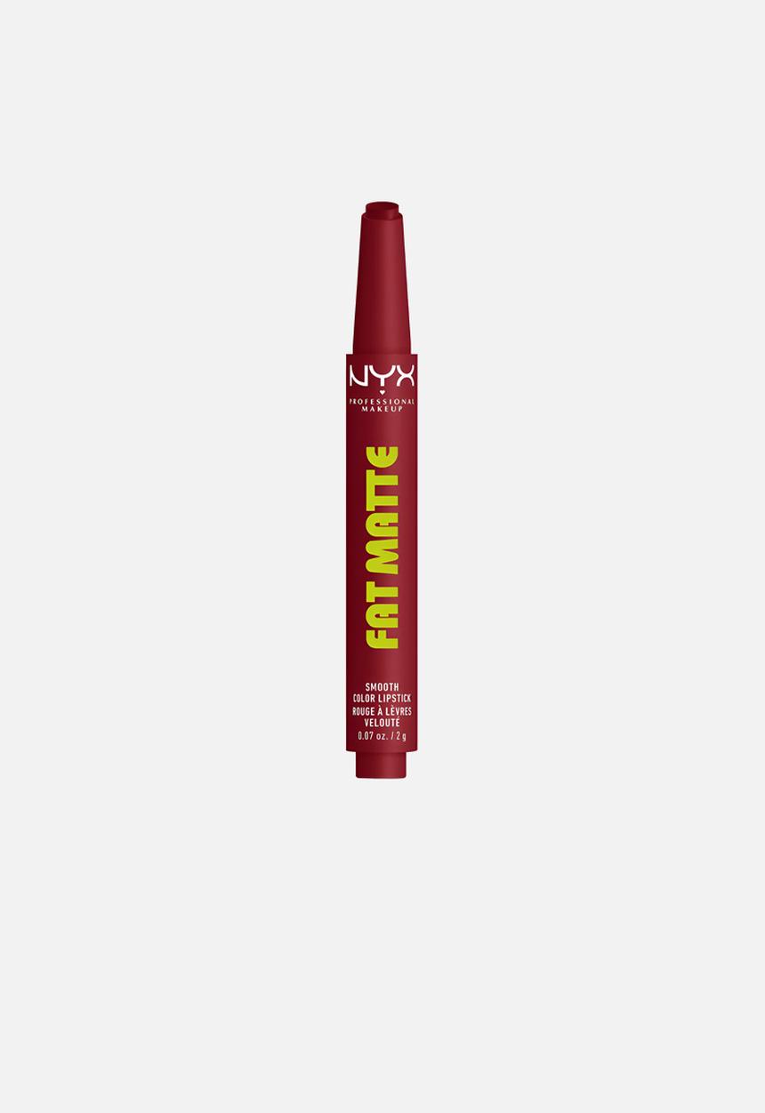 NYX Professional Makeup - Fat Matte Smooth Colour Lipstick - 18 Berry Smooth