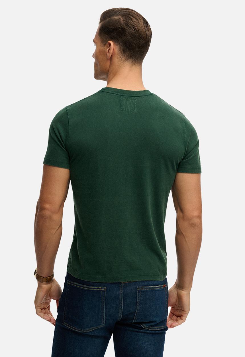 Superdry. - Industry Worker Relaxed Tee - Enamel Green