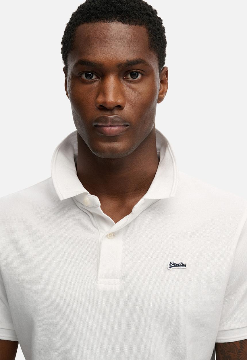 Superdry. - Classic Pique Polo - Optic