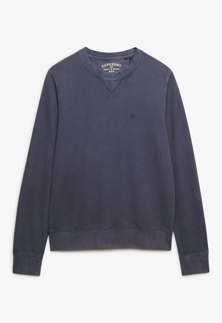 Superdry. - Classic Essential Sweatshirt - Vintage Indigo