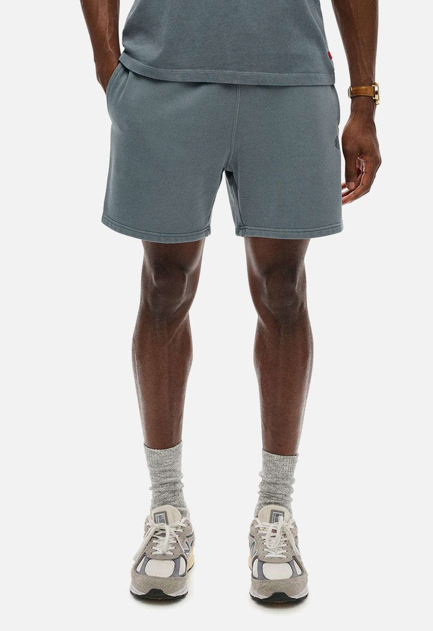 Superdry. - Micro Logo Short - Stormy Weather Blue