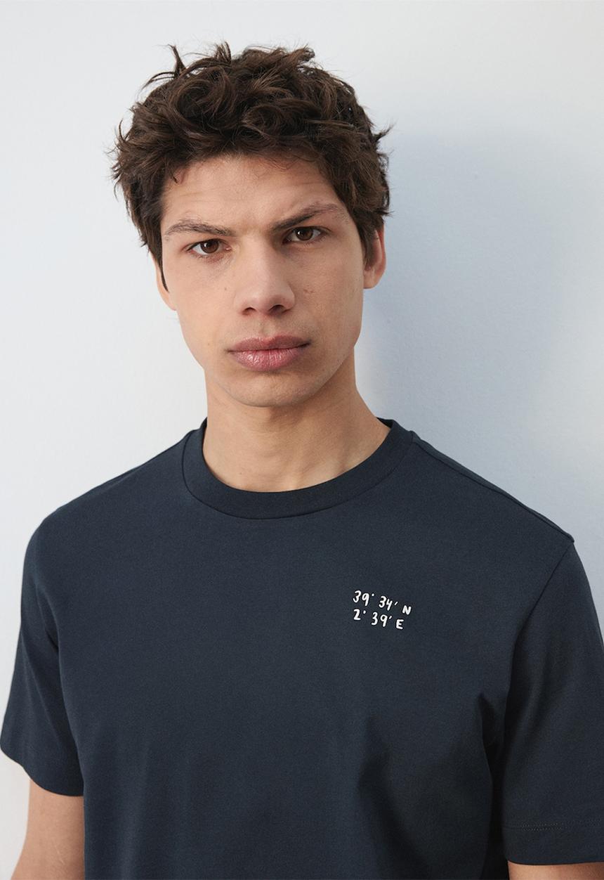 MANGO - T-shirt Binoc - Navy