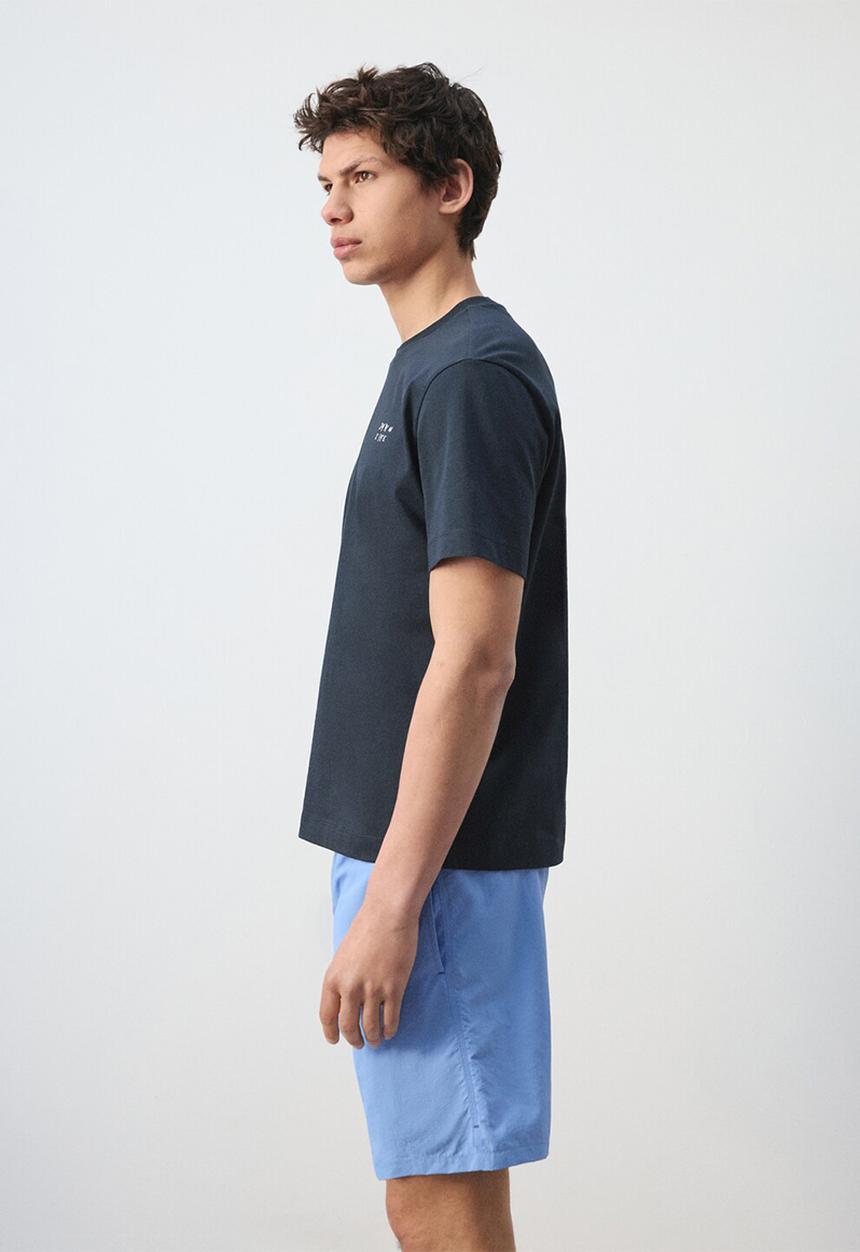 MANGO - T-shirt Binoc - Navy