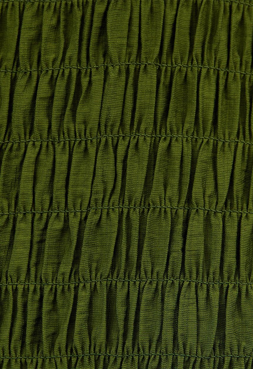 New Look - K phoenix plain shirred top - green