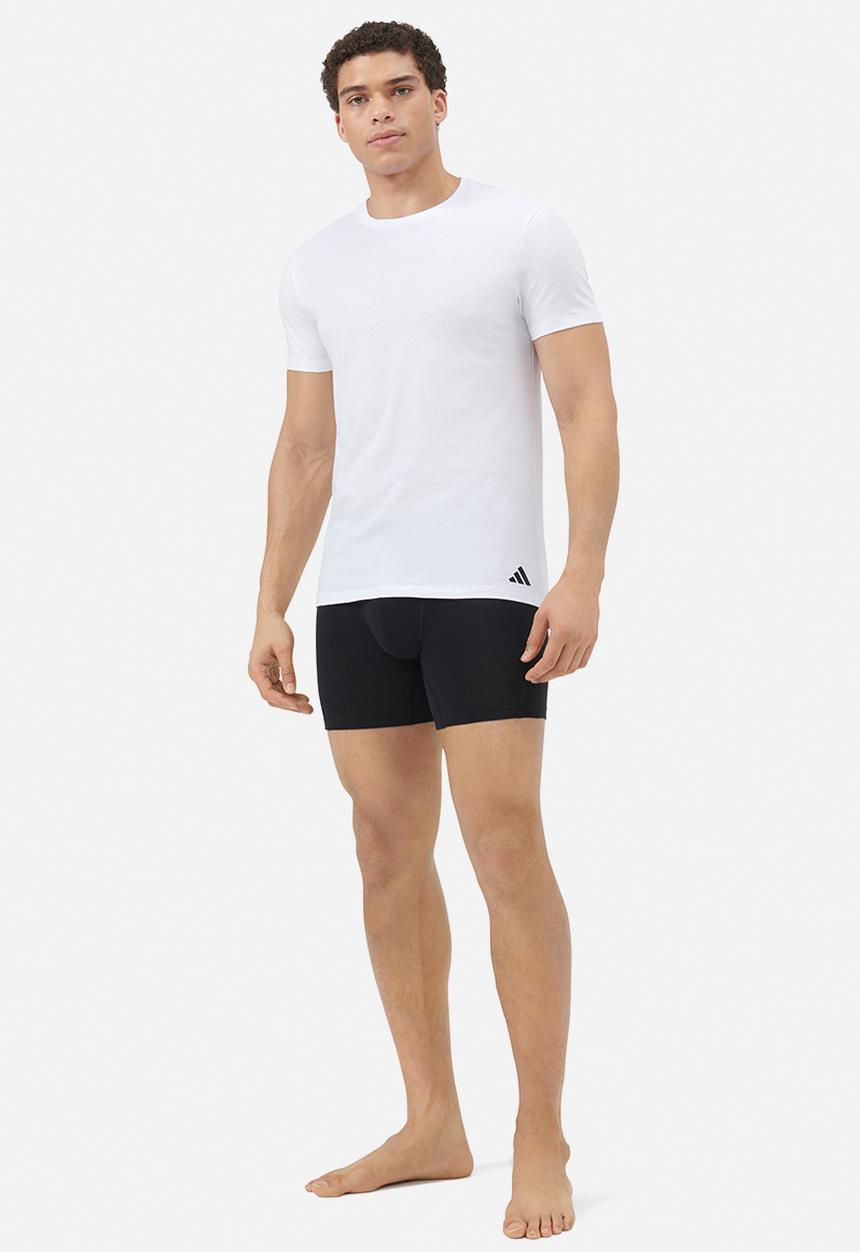 adidas Performance - Active Core Cotton - 3PK - Loose Fit Crew - white