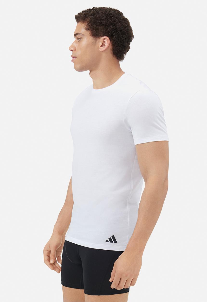 adidas Performance - Active Core Cotton - 3PK - Loose Fit Crew - white