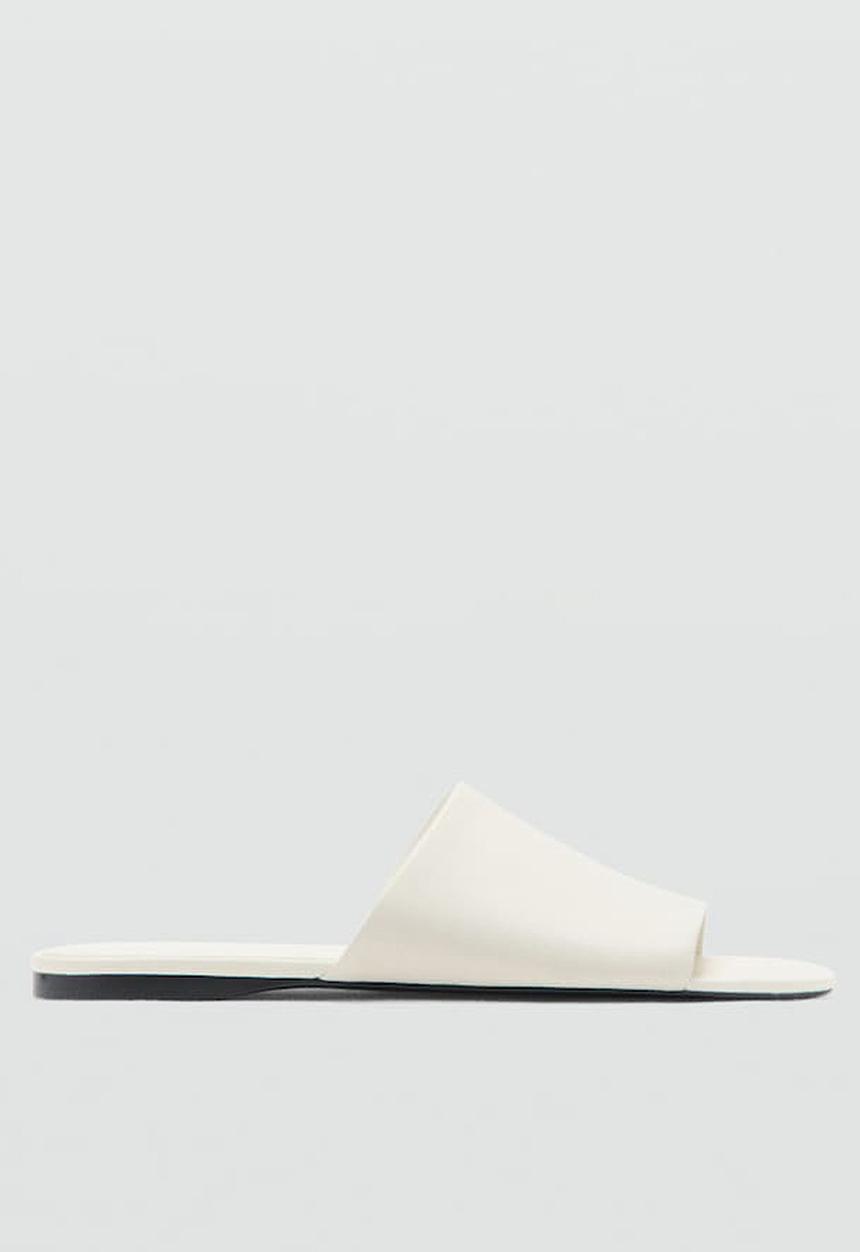 MANGO - Danella slide - light beige