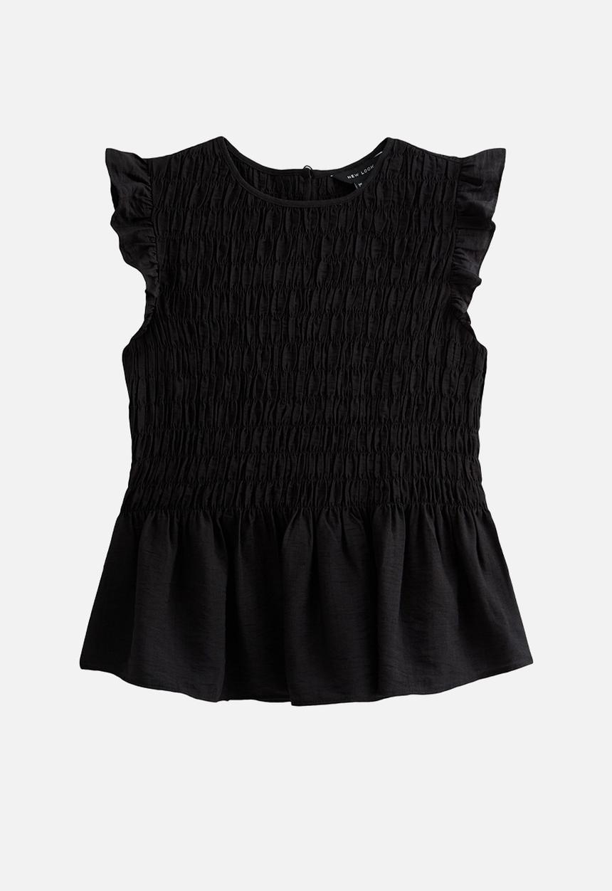 New Look - K phoenix plain shirred top - black