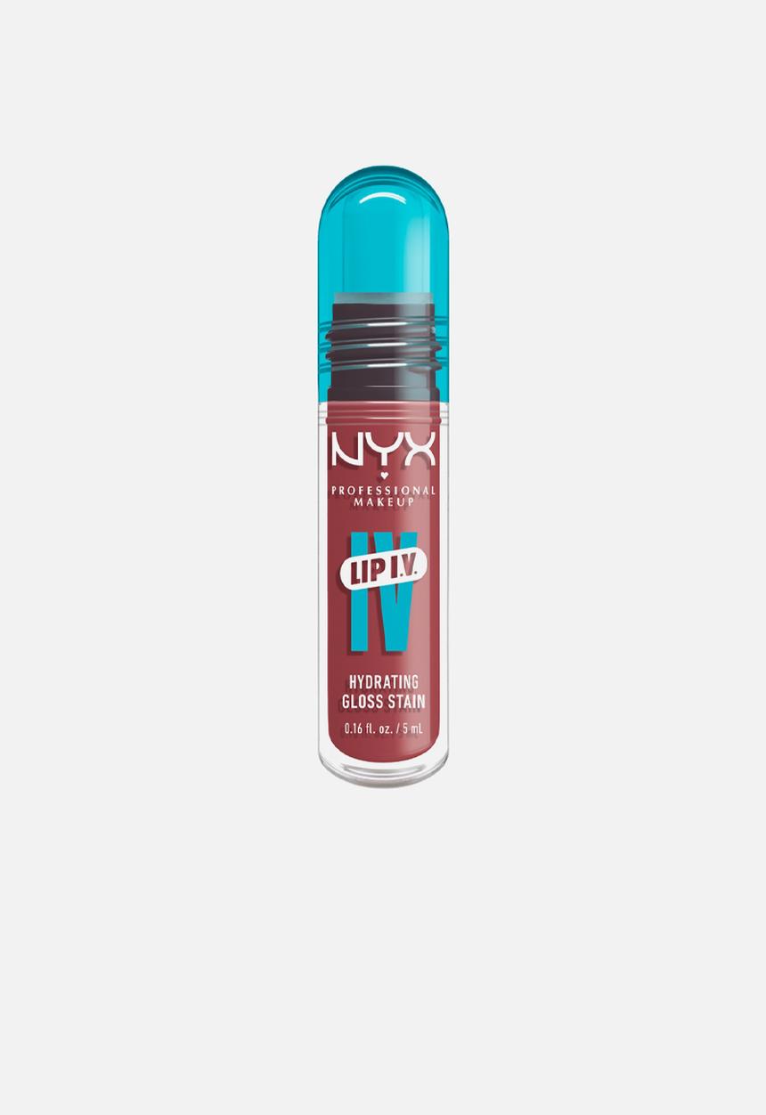 NYX Professional Makeup - Lip I.V Hydrating Lip Gloss Stain - Petal Pourin' 17