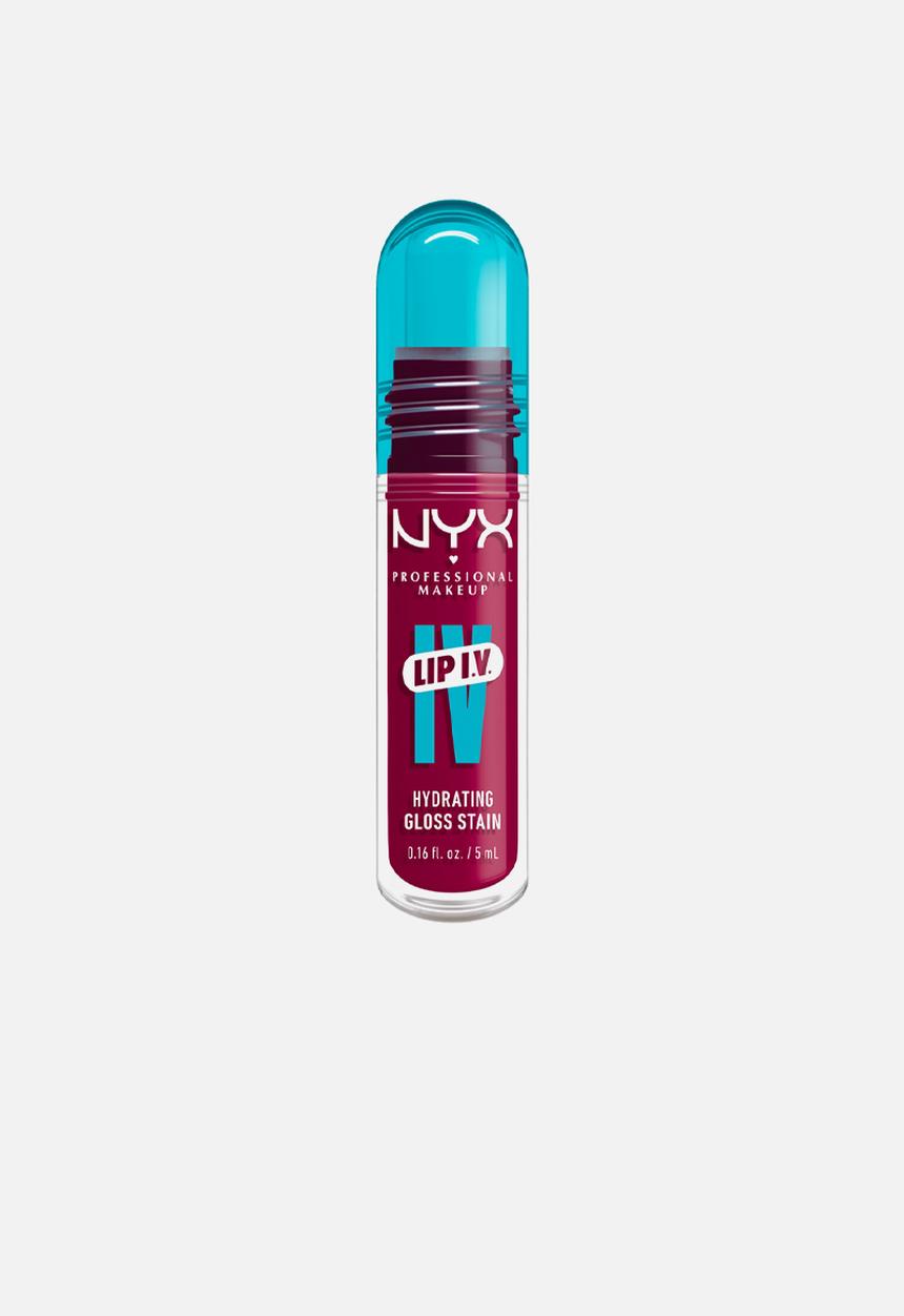 NYX Professional Makeup - Lip I.V Hydrating Lip Gloss Stain - Magenta Mist 19