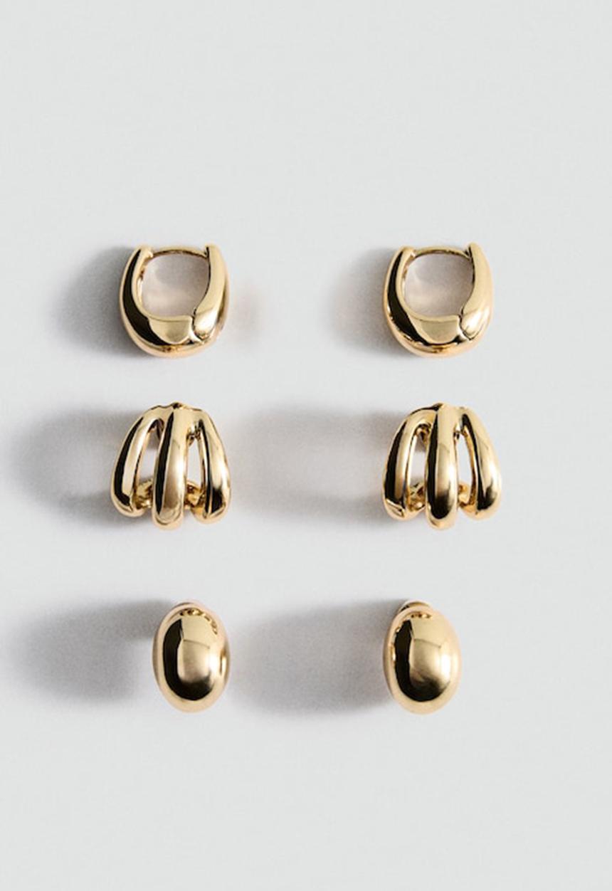 MANGO - Jim Earrings - Gold