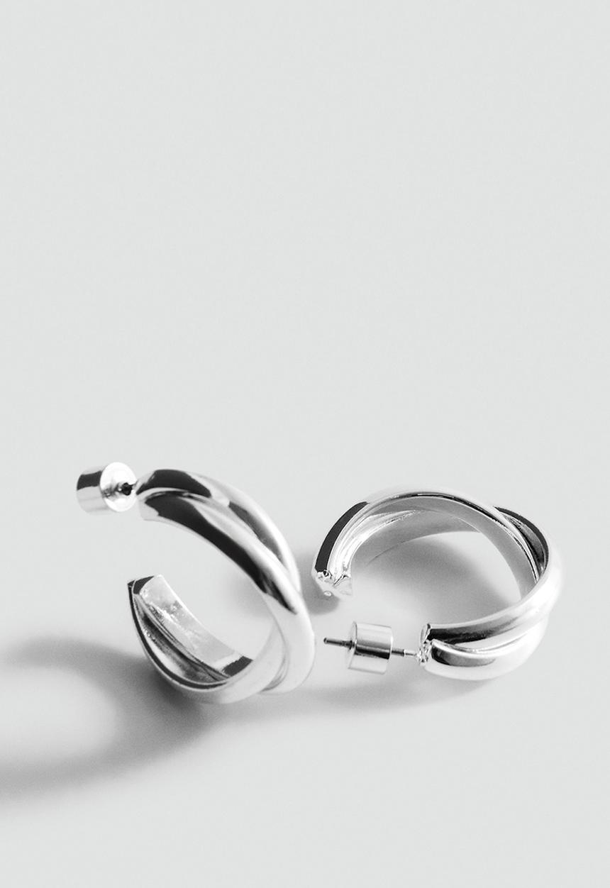 MANGO - Jane Earrings - Silver