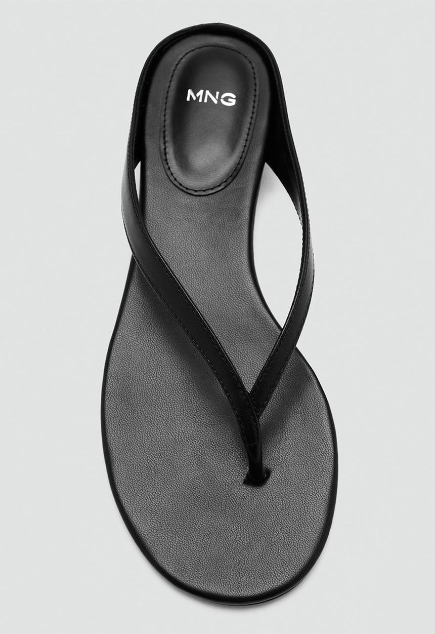 MANGO - Lowit thong - black