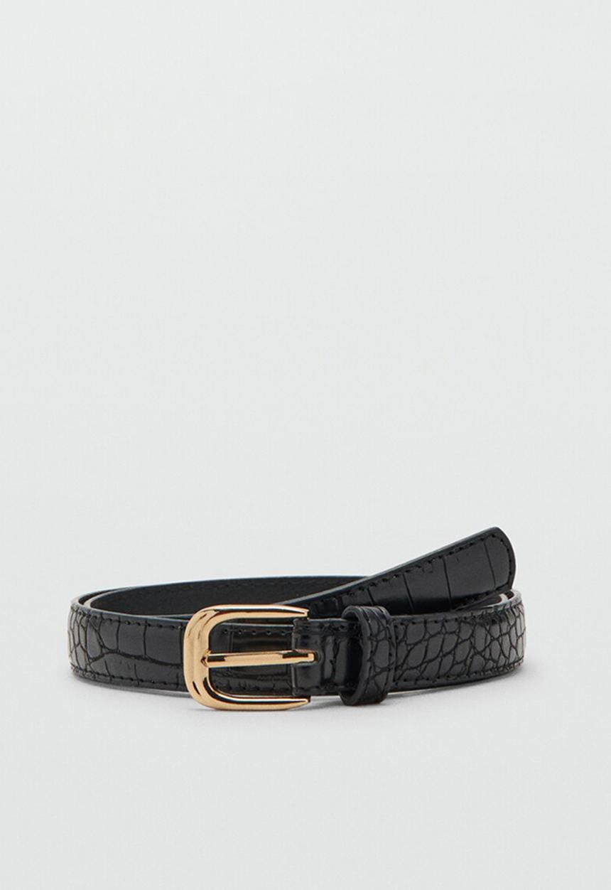 MANGO - Mirta Belt - Black