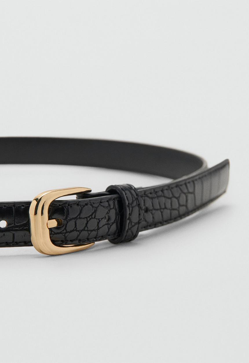 MANGO - Mirta Belt - Black