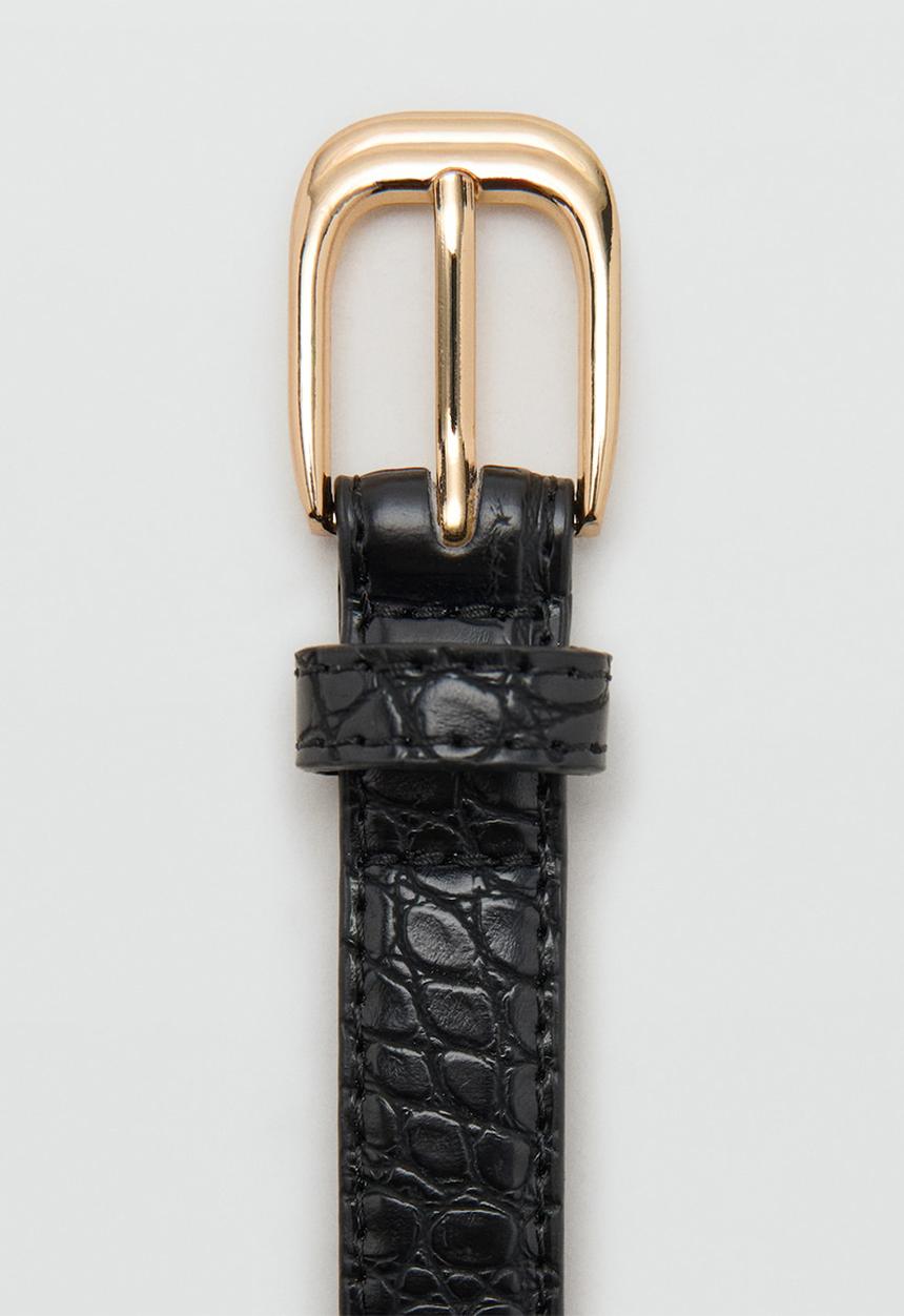 MANGO - Mirta Belt - Black