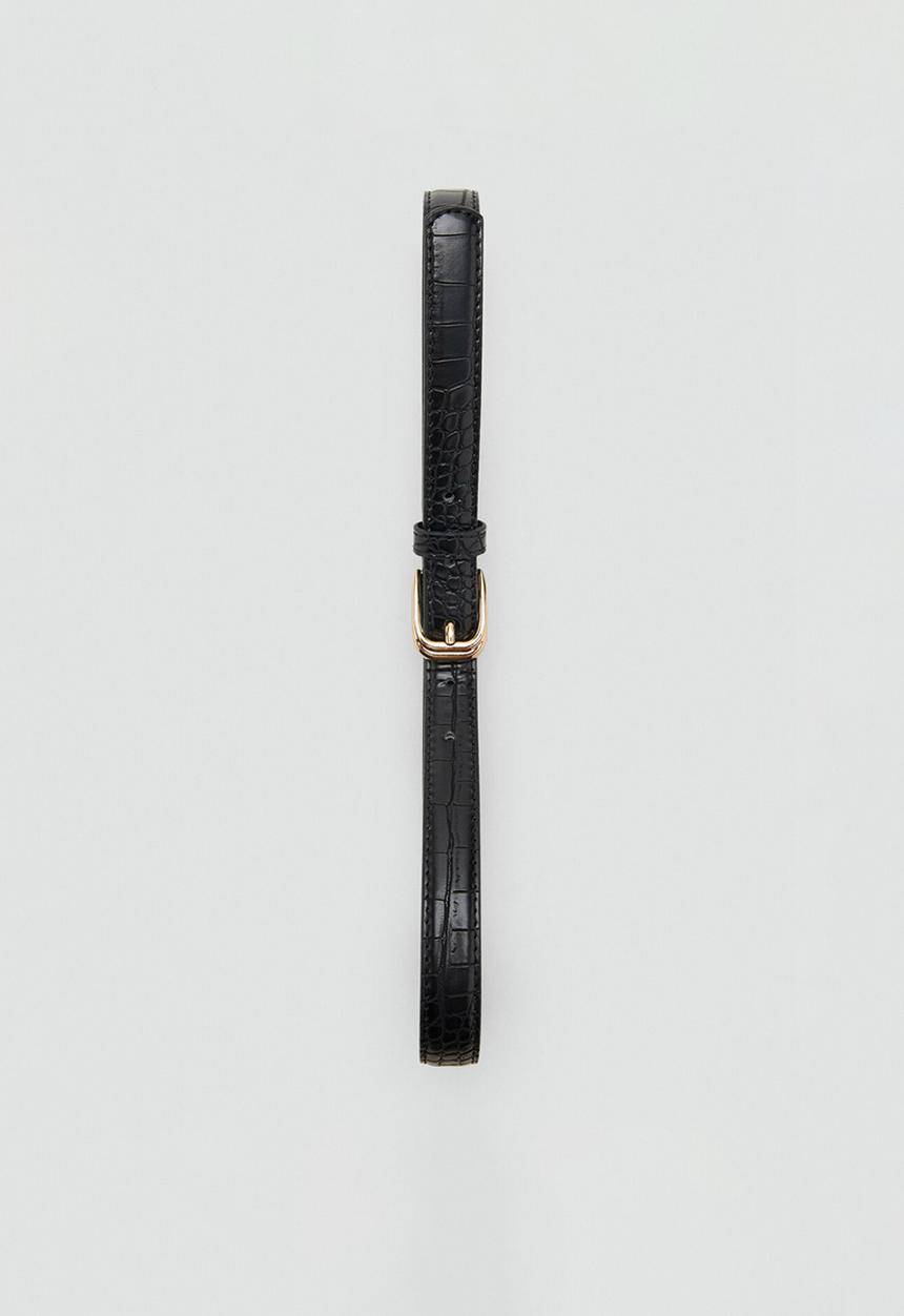 MANGO - Mirta Belt - Black