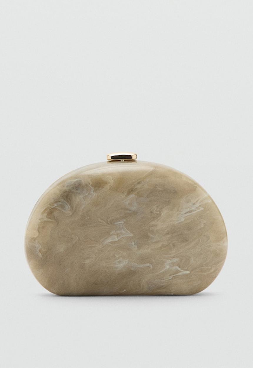 MANGO - Dame Handbag - Light Grey