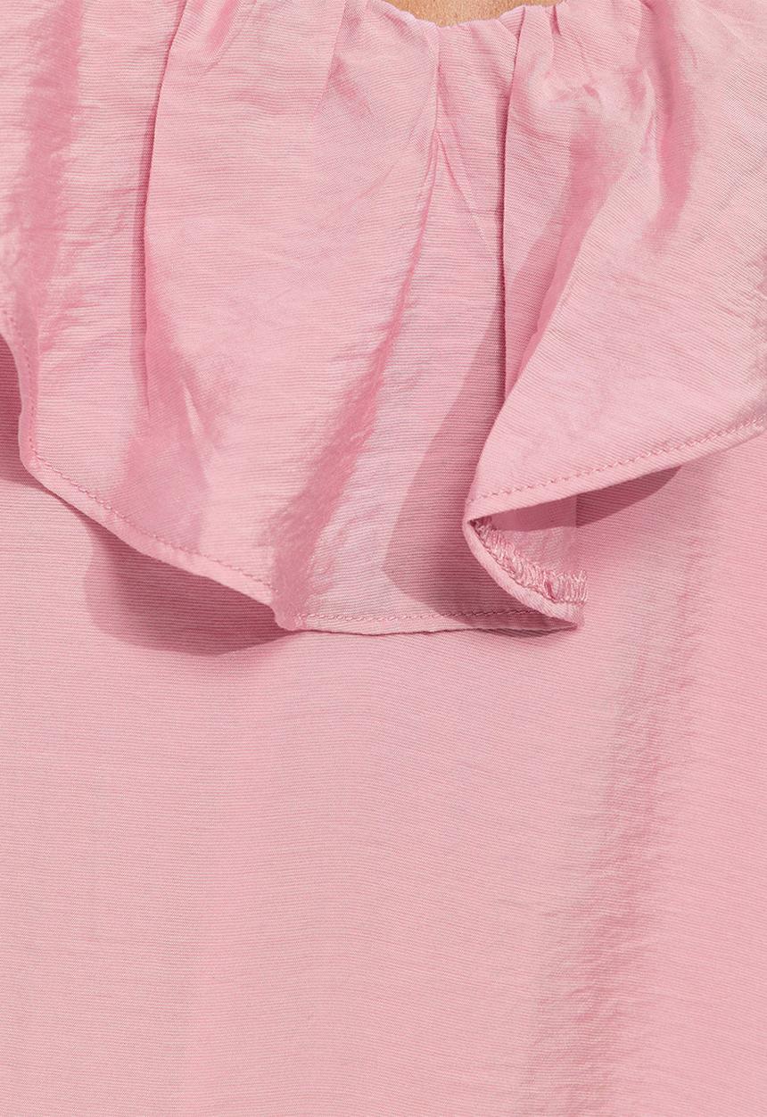 New Look - Ruby ruffle cami midi dress - pink