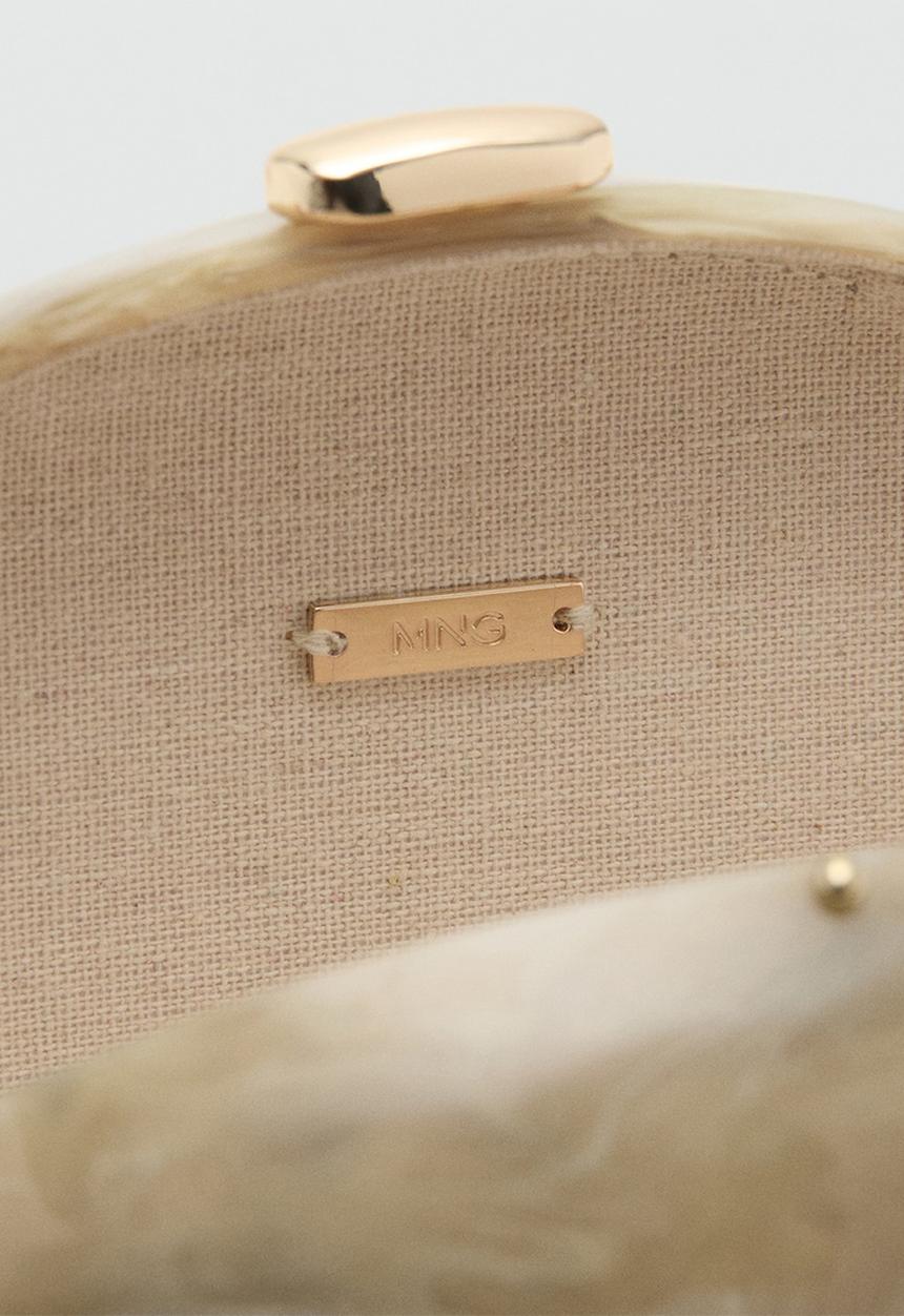 MANGO - Dame Handbag - Light Grey