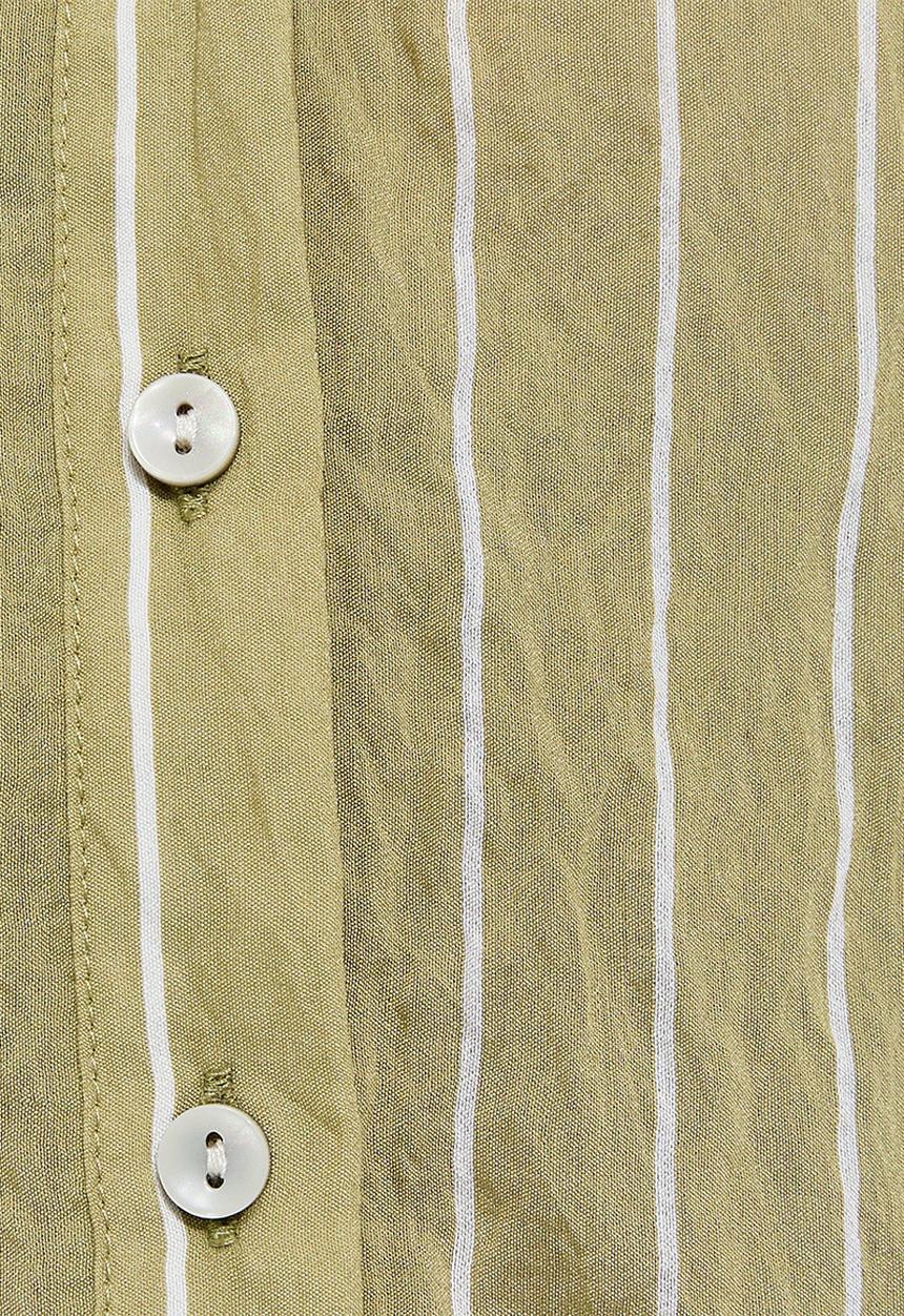 New Look - Jim steph stripe shirt - green