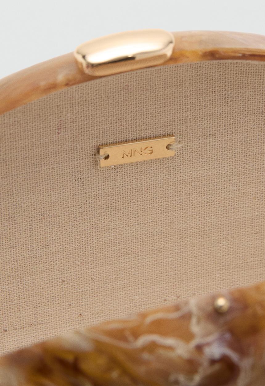 MANGO - Dame Handbag - Dark Brown
