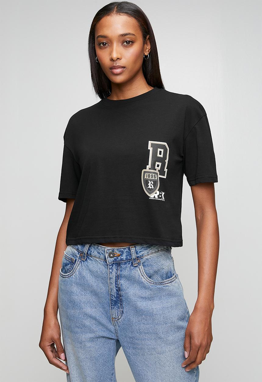 Reebok - Blended Patches T-Shirt - Black