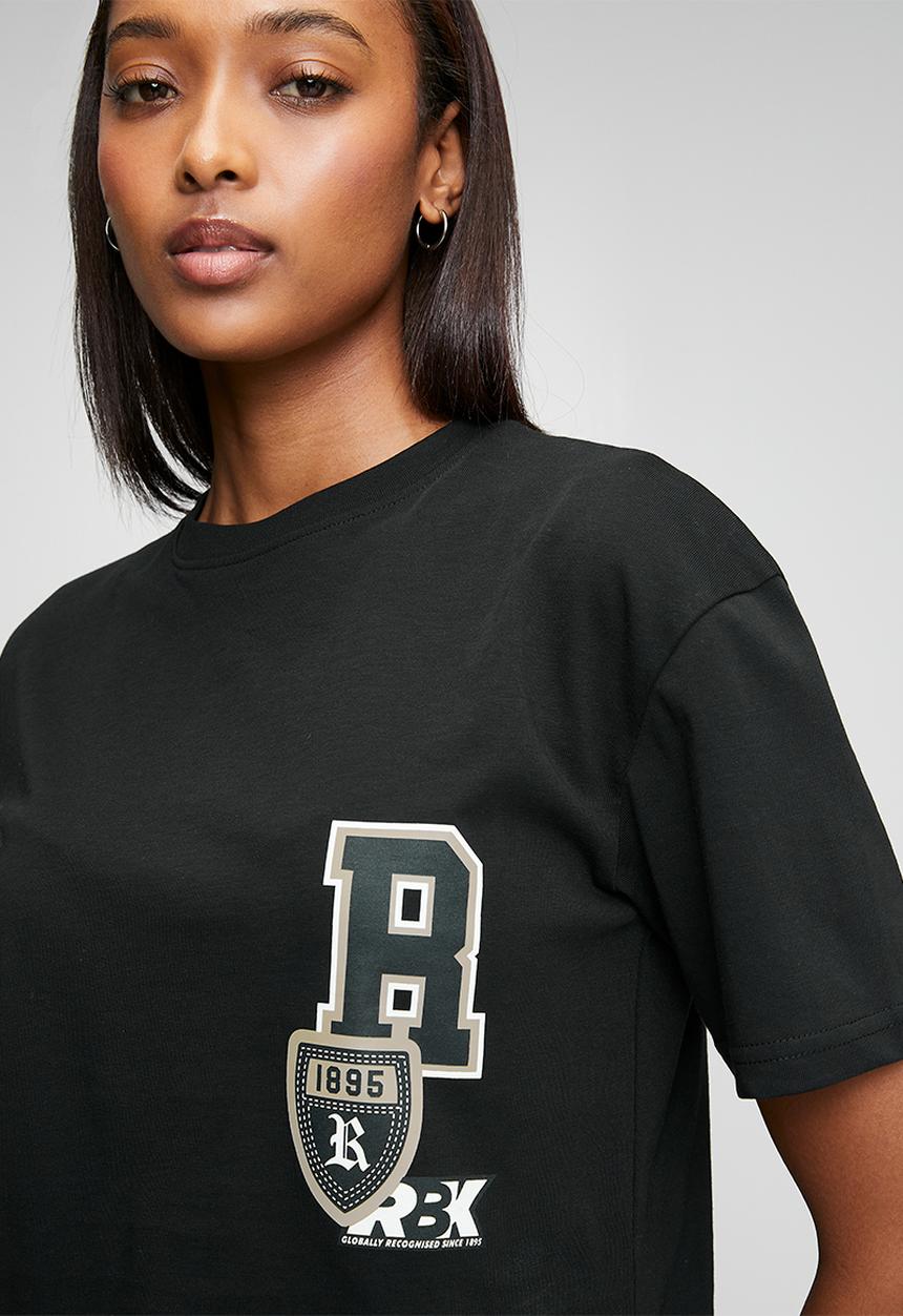 Reebok - Blended Patches T-Shirt - Black