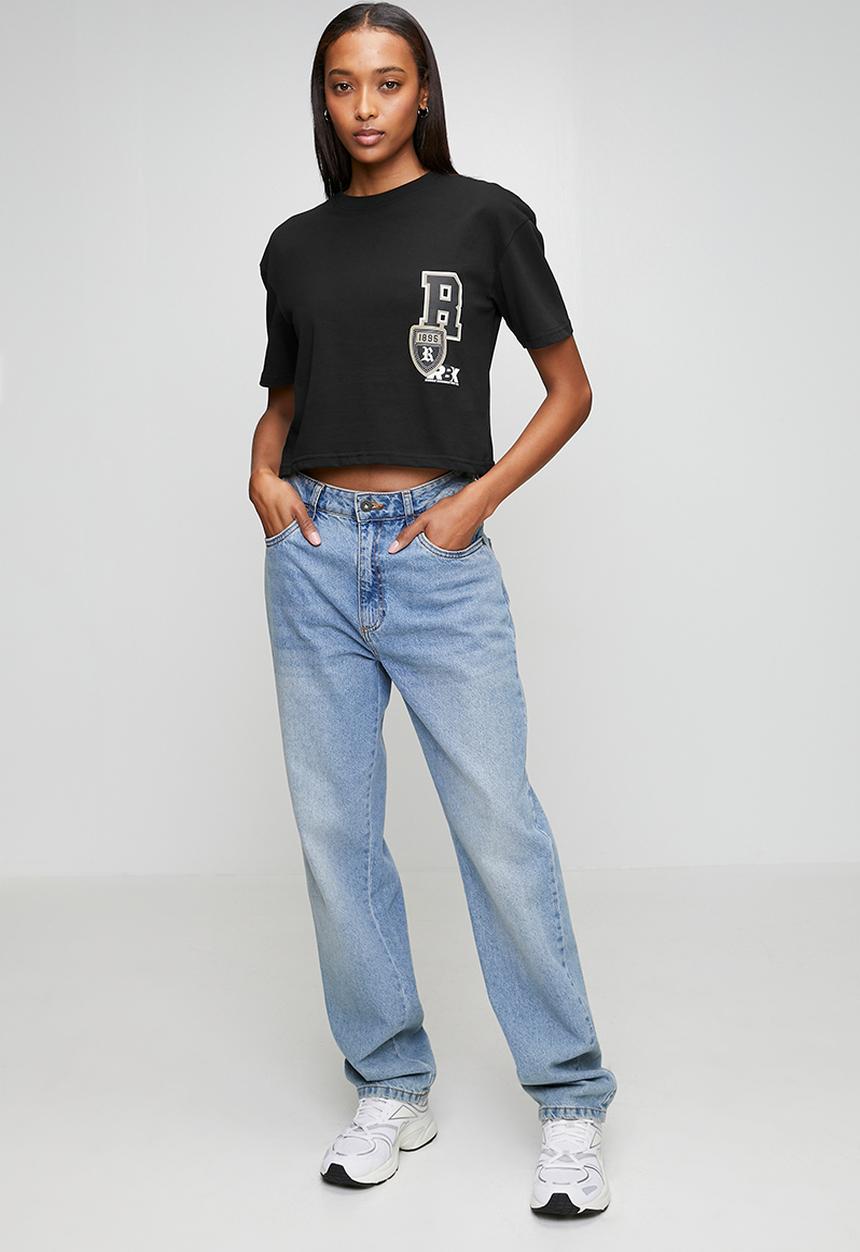 Reebok - Blended Patches T-Shirt - Black