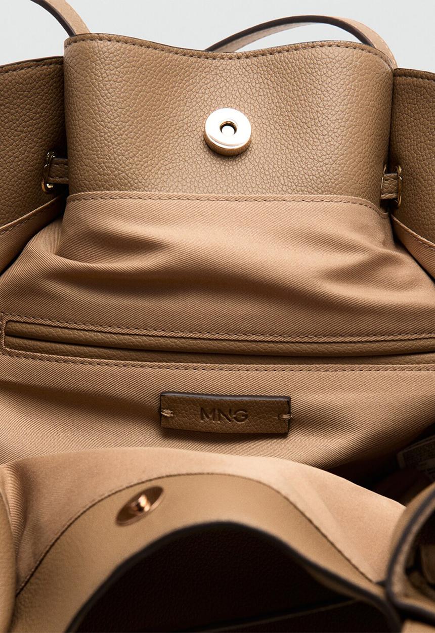MANGO - Romina Shoulder Bag - Brown