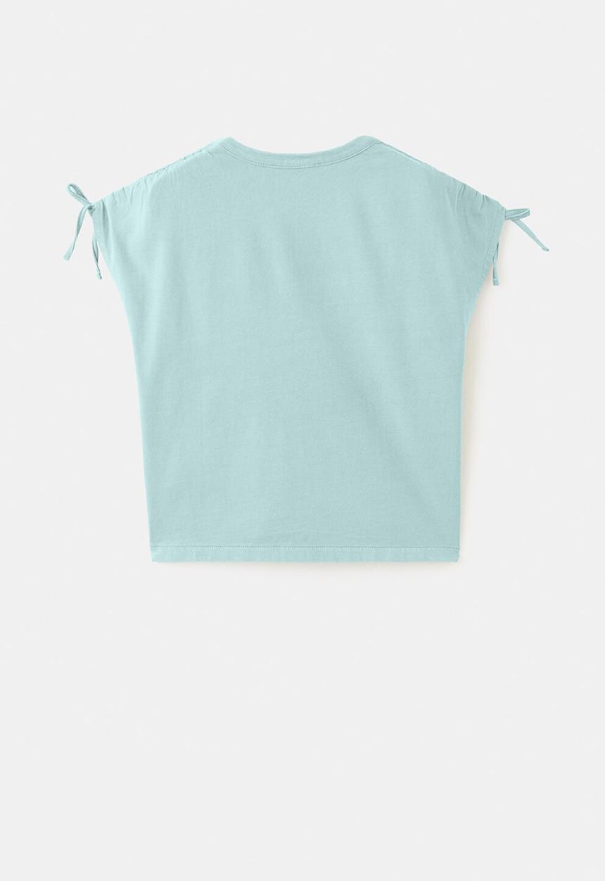 MANGO - T-shirt Lucky - Dark Blue