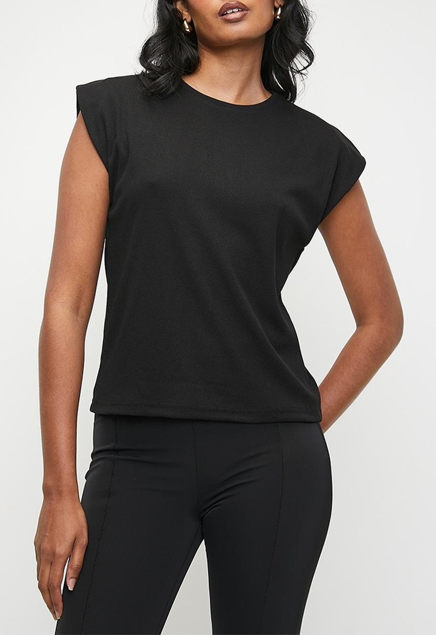 Superbalist -  Extended rib vest - black