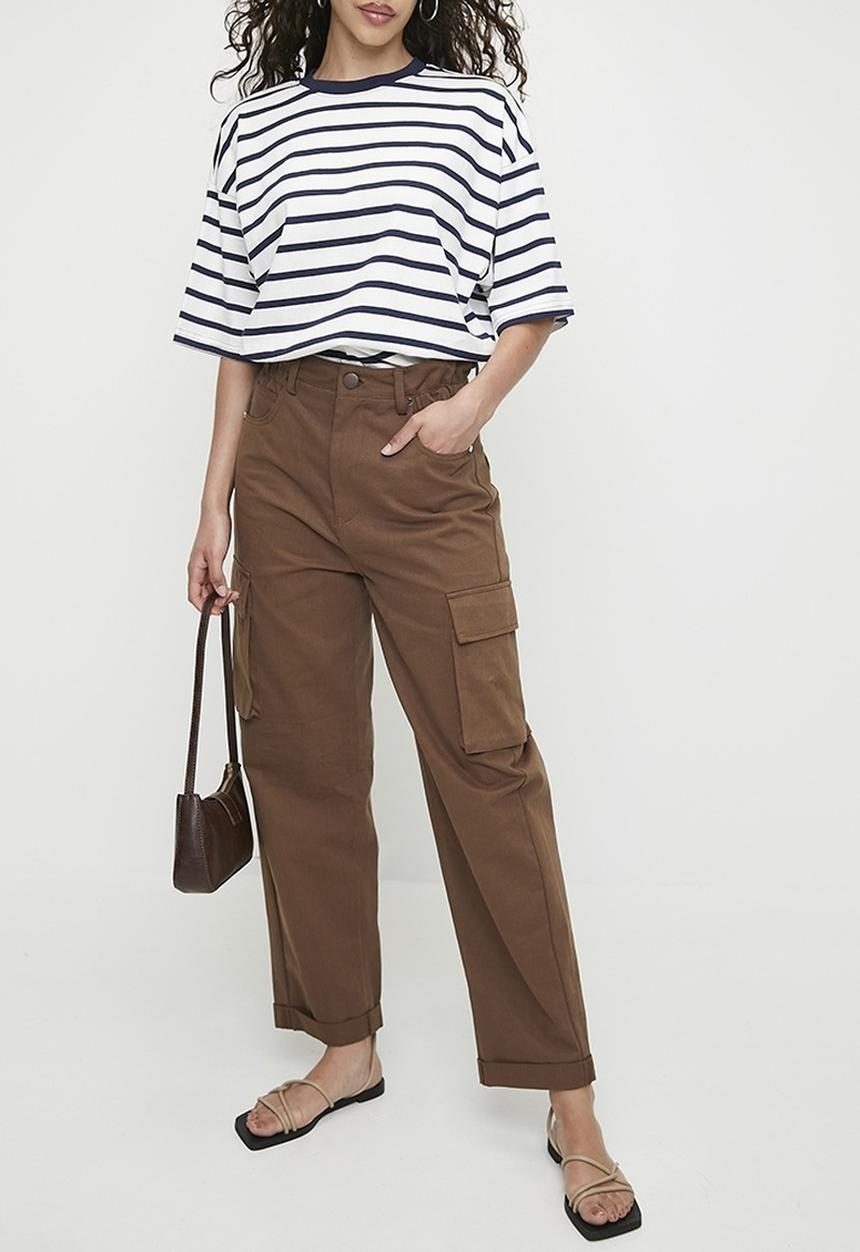 Superbalist - Oversized Stripe Tee - Navy/White
