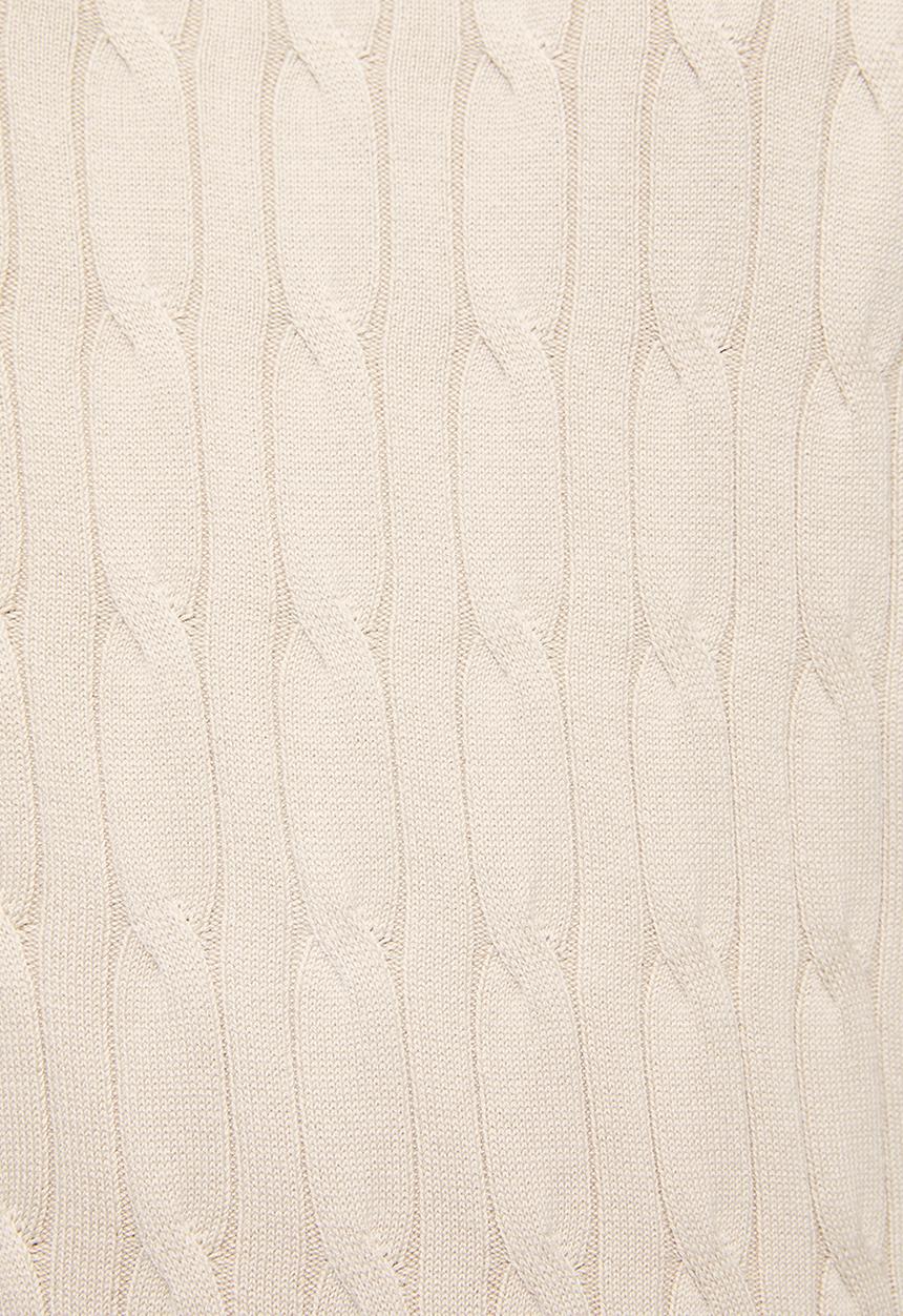 Pringle of Scotland - Pringle Angie Viscose Cardigan  - Stone