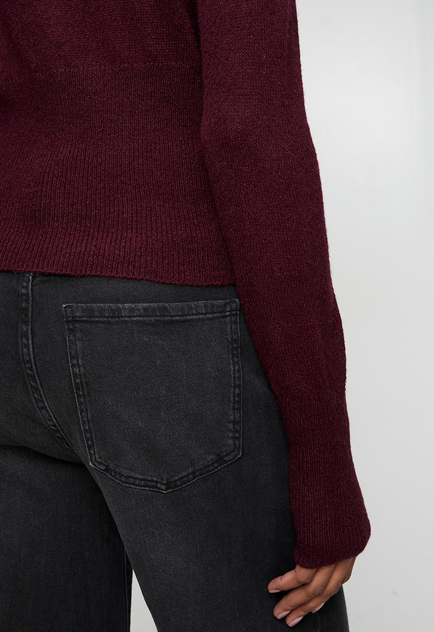 Cotton On - Feather Button Cardi - Blackberry Belle