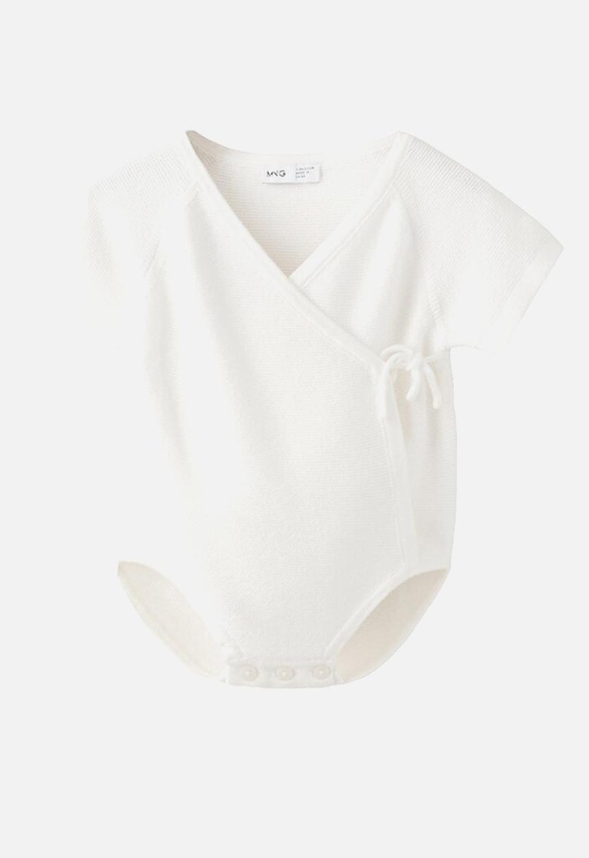 MANGO - Romper Suit Luca - Natural White