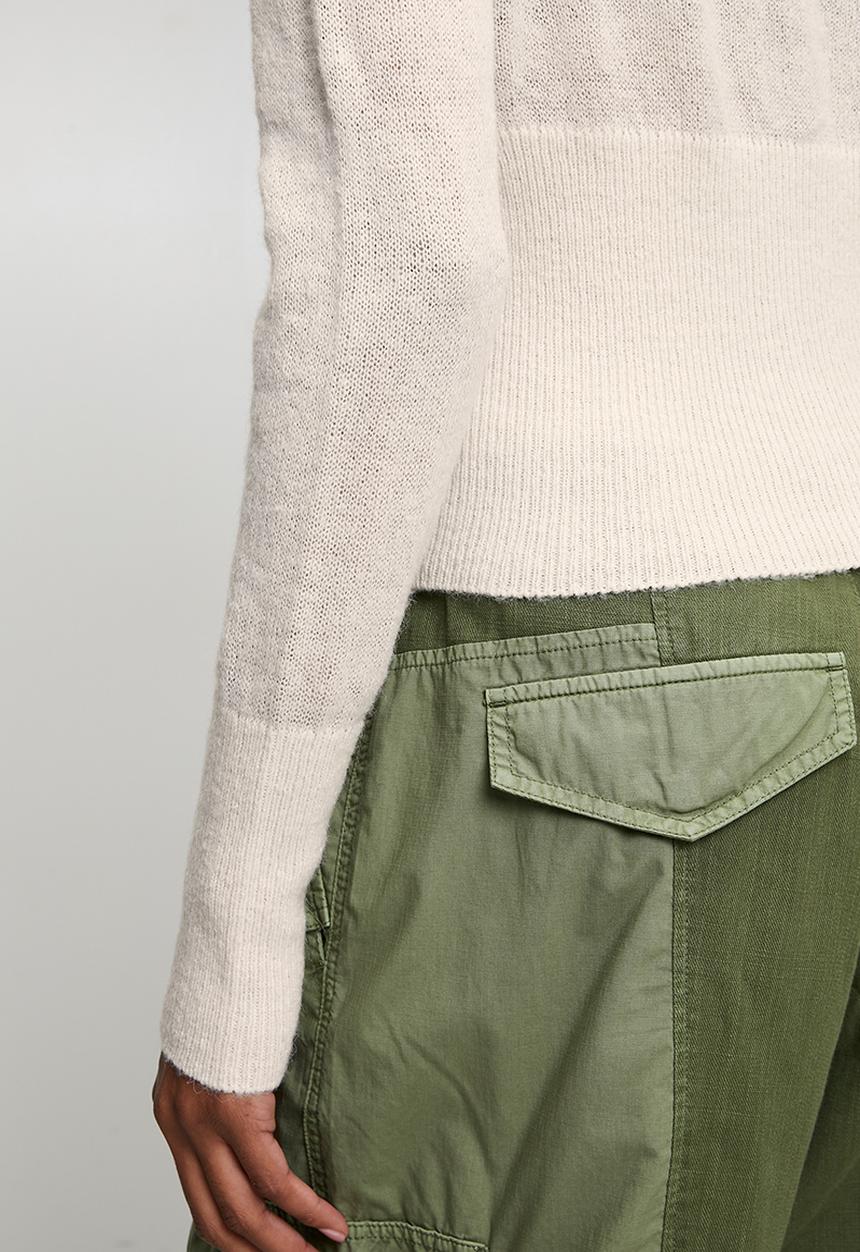 Cotton On - Feather Button Cardi - Porcelain