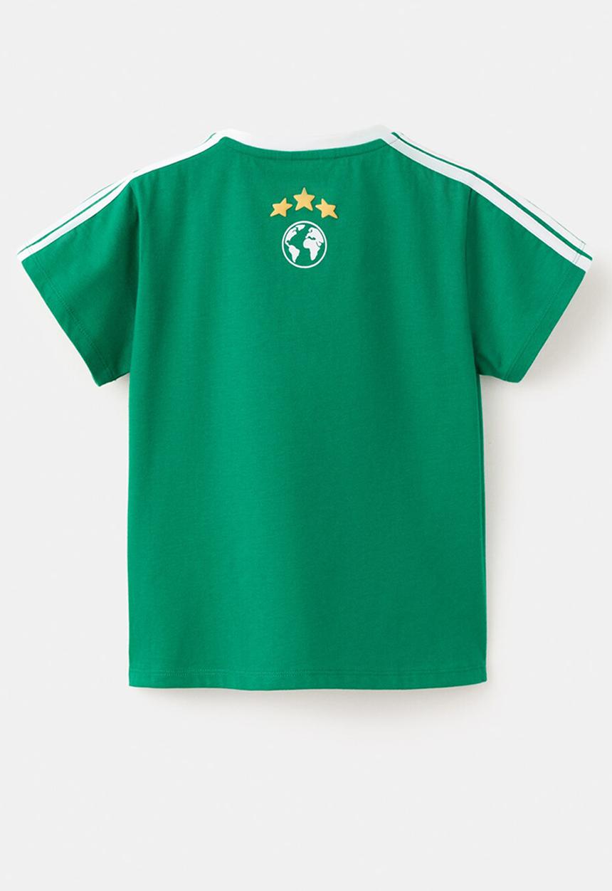 MANGO - T-shirt Brasil - Dark Green