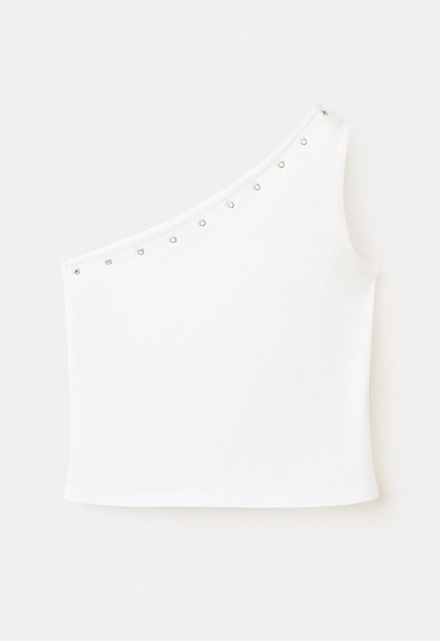 MANGO - T-shirt Asim - Natural White