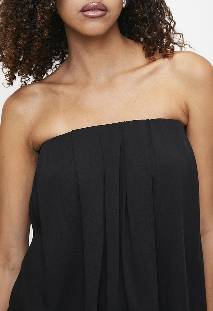 Superbalist - Hanky bandeau shell - black